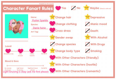 Fanart Rules